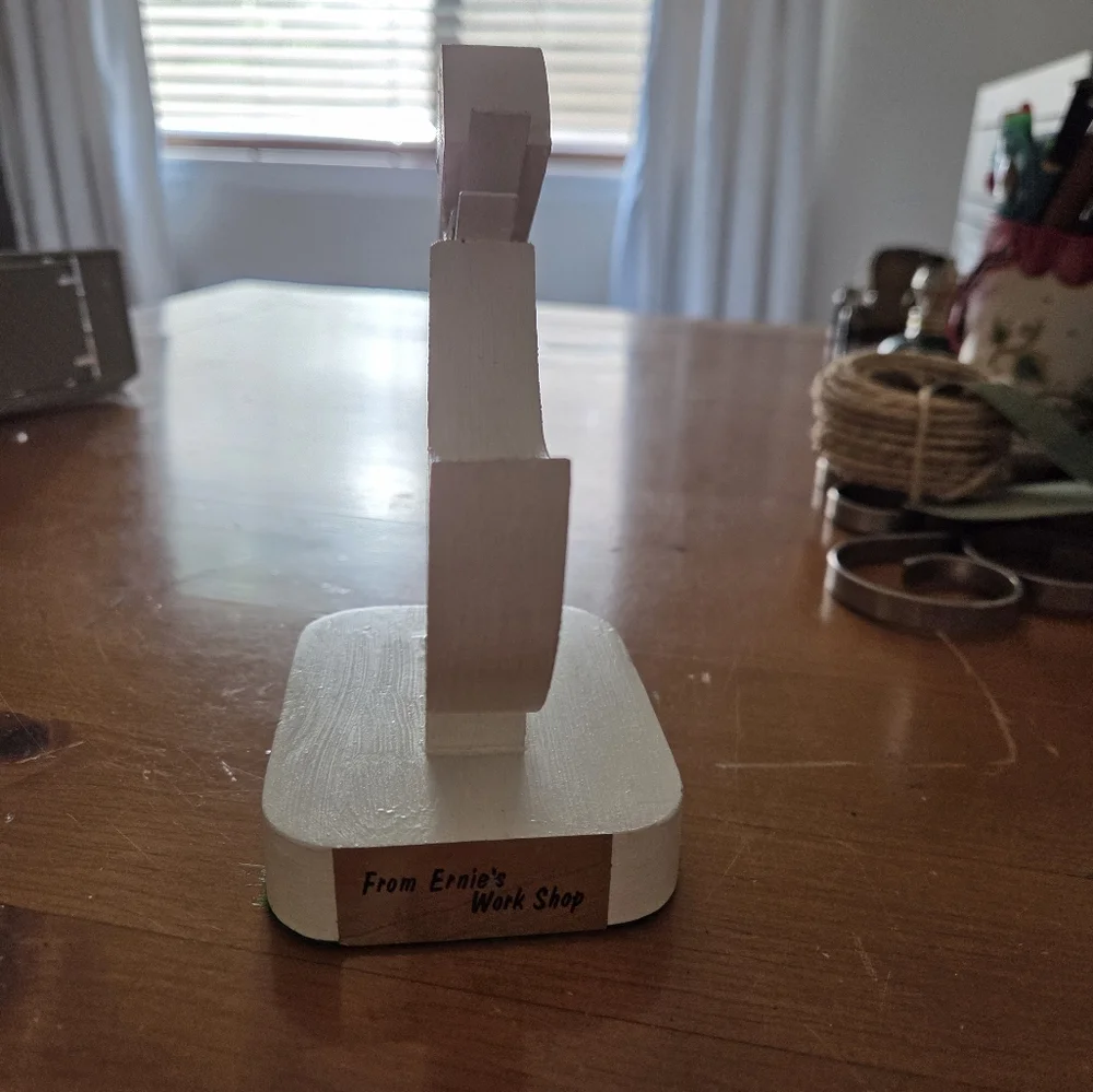 Handmade Wooden Duck Note Holder